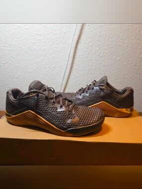 Nike Metcon 6 Premium Baroque Brown Mens Size 10 CV1262-200 No Box